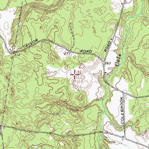 Topographic Map of Terrel Hills, NY