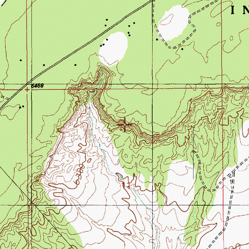 Topographic Map of Chakpahu, AZ