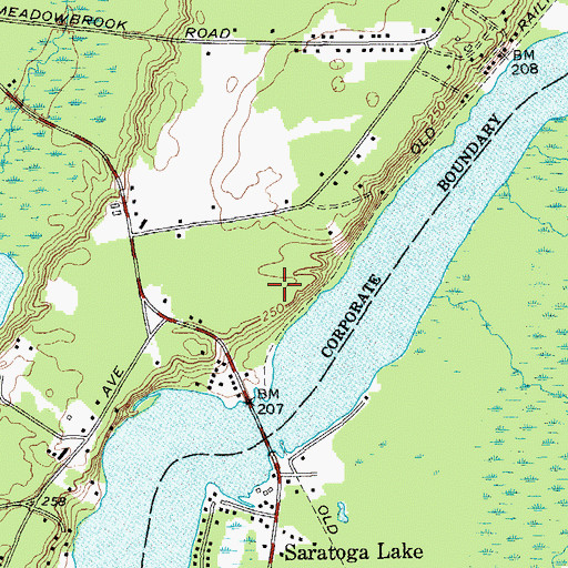 Topographic Map of Regatta View, NY