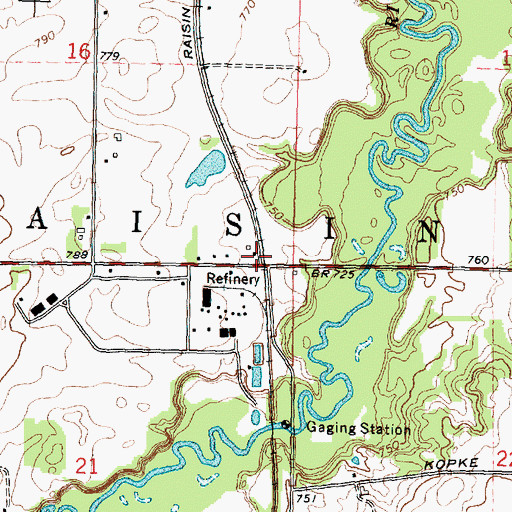 Topographic Map of Sulton Station (historical), MI