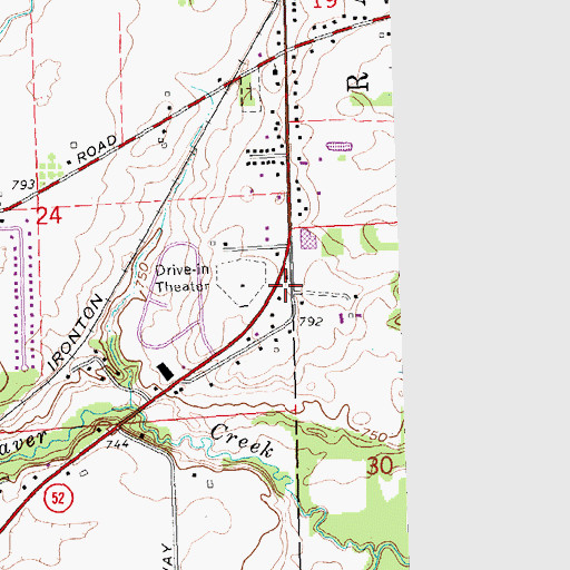 Topographic Map of Heritage Park, MI
