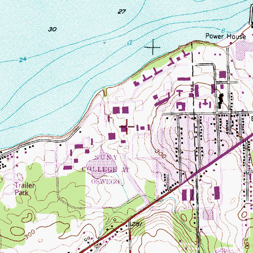 Topographic Map of Hewitt Union, NY