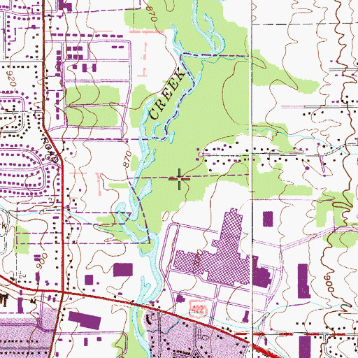 Topographic Map of Eastwood Field, OH