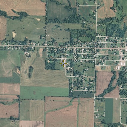 Aerial/Satellite Image of Weir Elementary School, KS