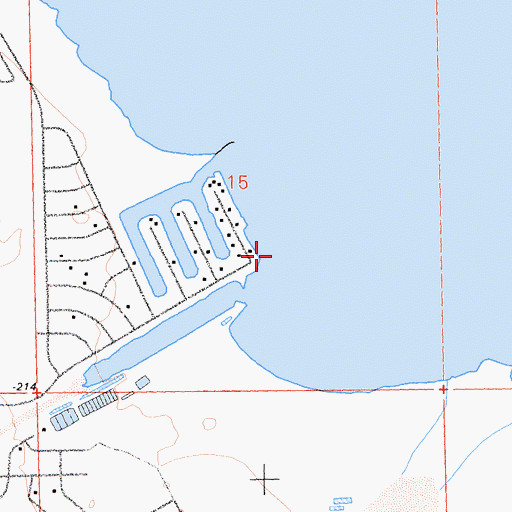 Topographic Map of Iberia Wash, CA
