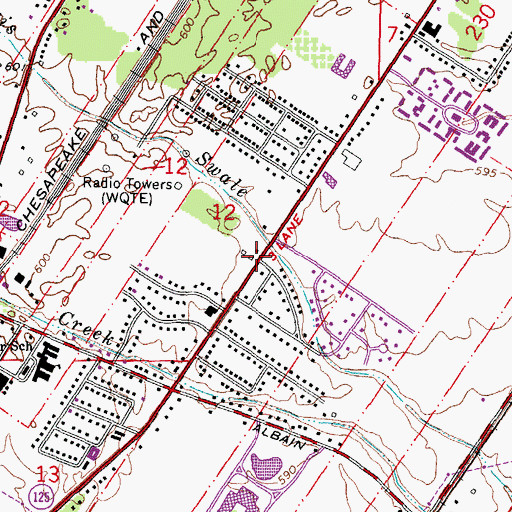 Topographic Map of Family Medical Clinic, MI