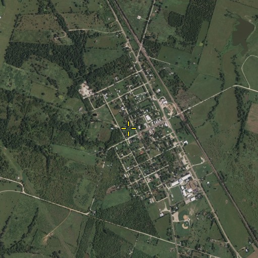 Aerial/Satellite Image of City of Iola, TX