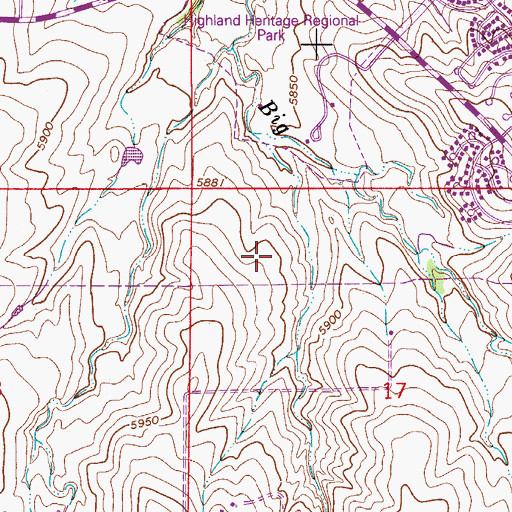 Topographic Map of Redstone Elementary School, CO