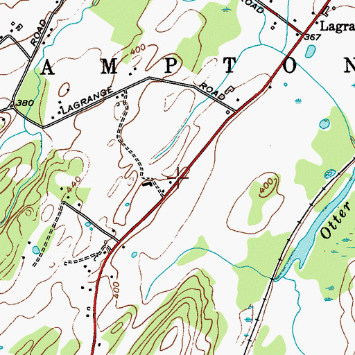 Topographic Map of Route 207 Professional Building, NY