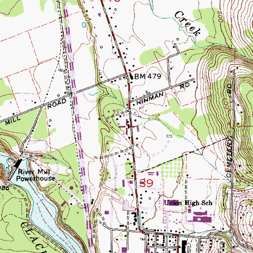 Topographic Map of Church of Jesus Christ of Latter Day Saints, OR