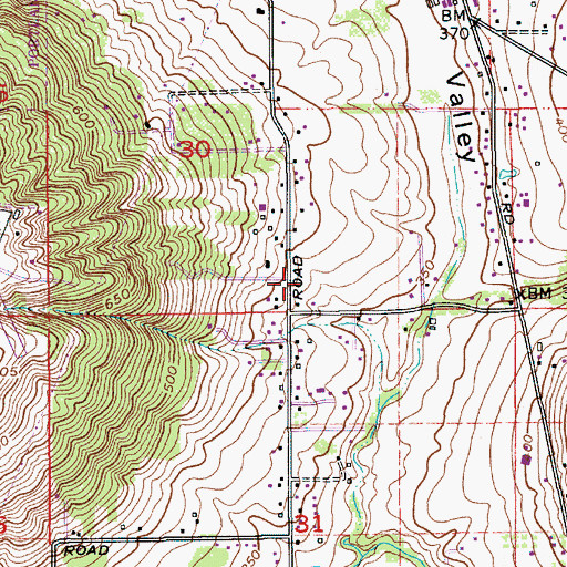 Topographic Map of Abundant Life Christian Church, OR