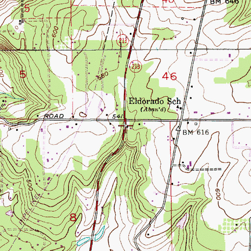 Topographic Map of New Martyrs of Russia Orthodox Church, OR