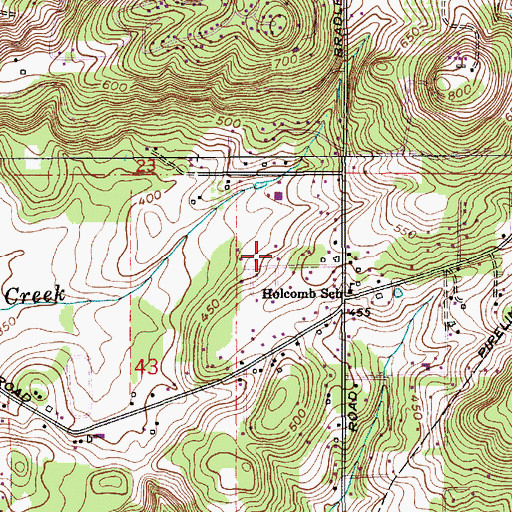 Topographic Map of Faith Fellowship Ministries, OR
