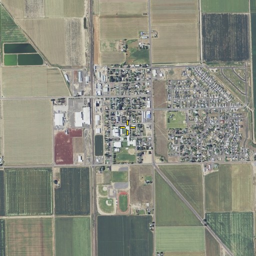 Aerial/Satellite Image of Culver Elementary School, OR