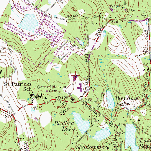 Topographic Map of New York State Correctional Services Training Academy, NY