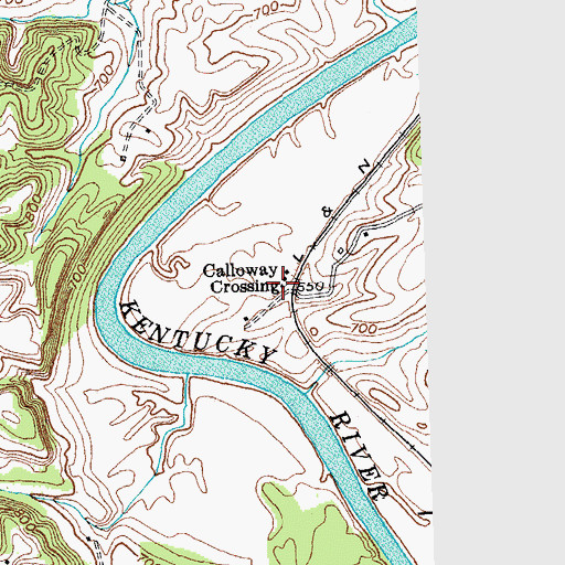 Topographic Map of Stump Post Office (historical), KY