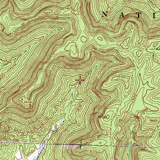 Topographic Map of Marbleyard Ridge, KY