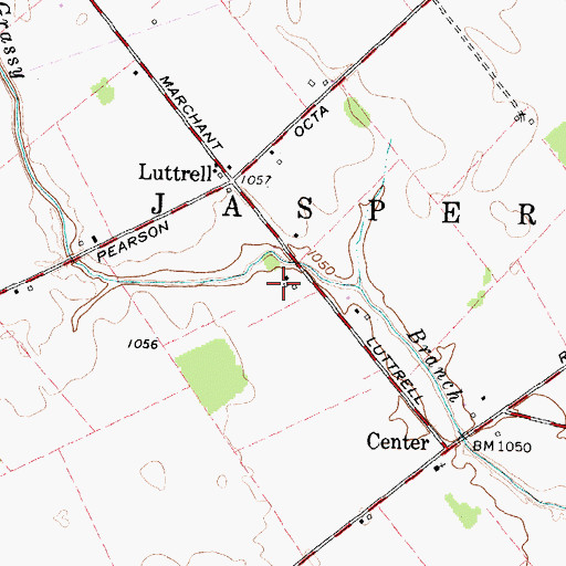 Topographic Map of Hanshell Flying Apple Airport, OH
