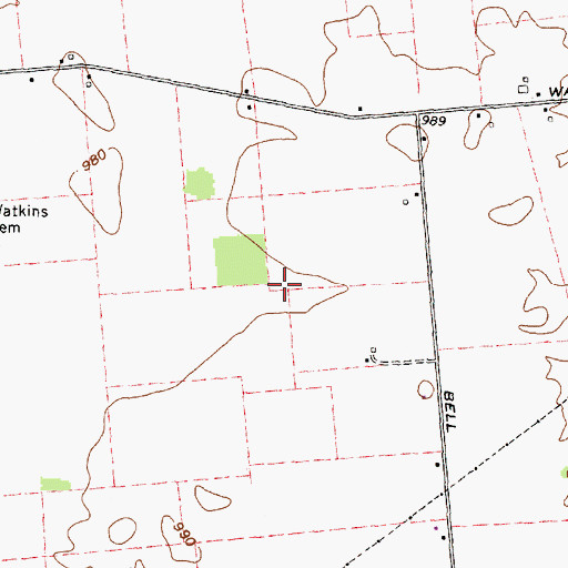 Topographic Map of Fighter Field Airport (historical), OH