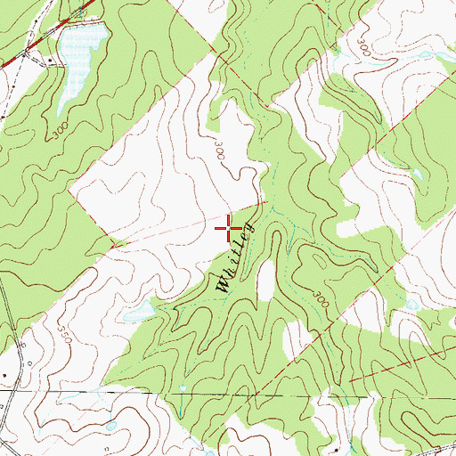 Topographic Map of Duke Strip 2, GA