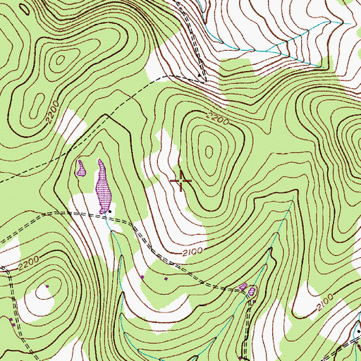 Topographic Map of Mason Airway, NY