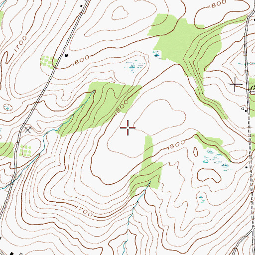 Topographic Map of Randall's Roost Airport, NY