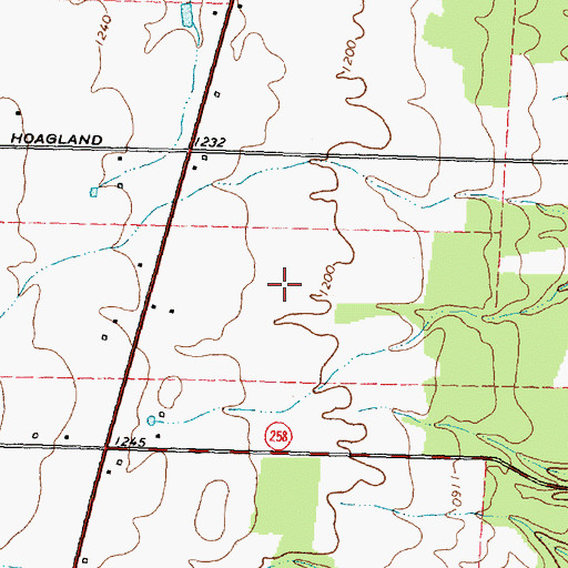 Topographic Map of Scott's Sky Ranch Airport, NY