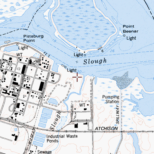 Topographic Map of Kirker Creek, CA