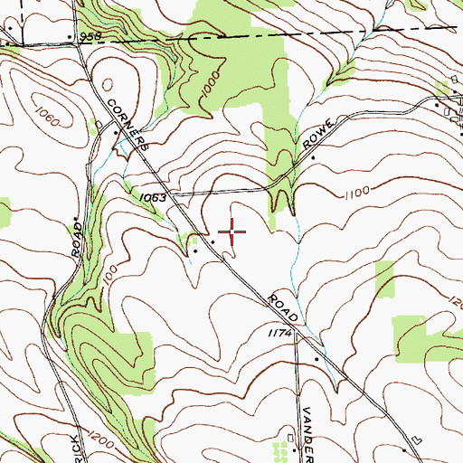 Topographic Map of Murphy Field, NY