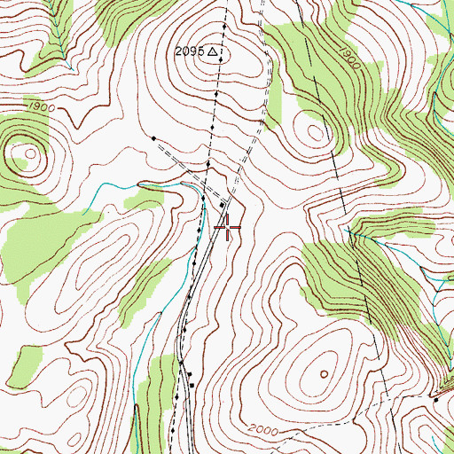 Topographic Map of Watercolor Airport (historical), NY