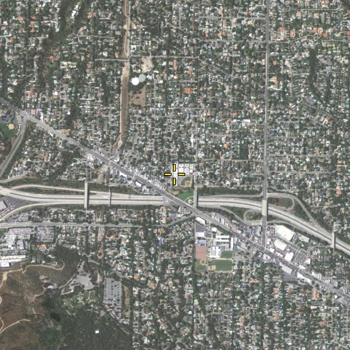 Aerial/Satellite Image of La Canada Elementary School, CA