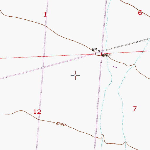 Topographic Map of Antelope Airpark, CO