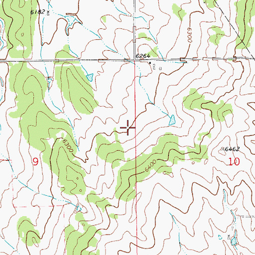 Topographic Map of Aero Bear Field, CO