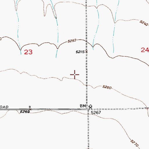 Topographic Map of Logan Airport, CO