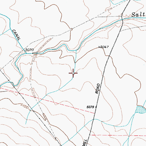 Topographic Map of Simonson Field, CO