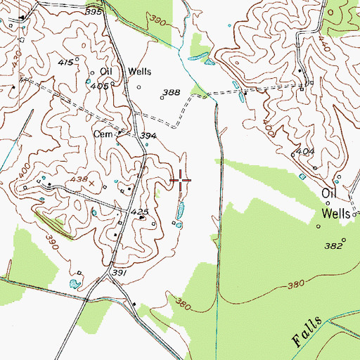 Topographic Map of Moseley Field, KY
