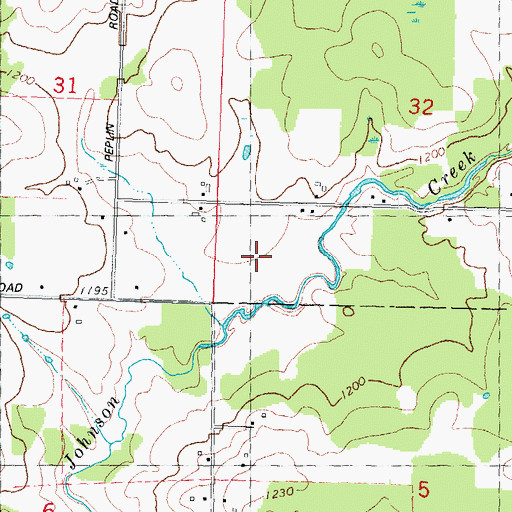 Topographic Map of Jaks Field, WI