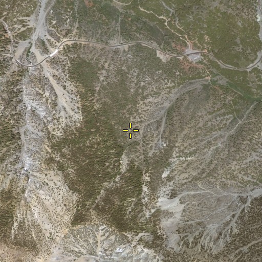 Aerial/Satellite Image of Lamel Spring, CA