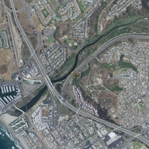 Aerial/Satellite Image of Lawrence Canyon, CA