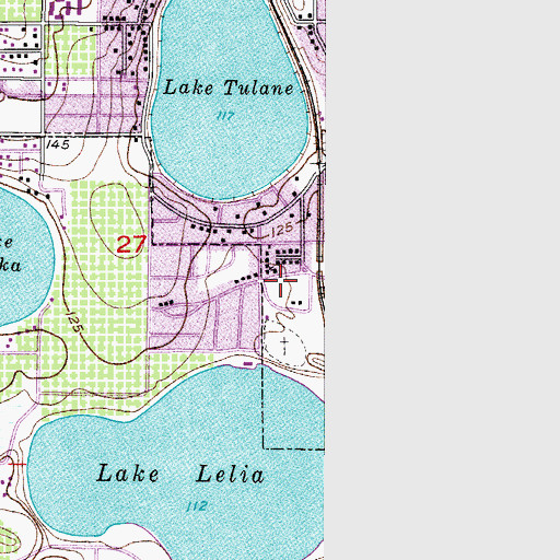 Topographic Map of Ridge Area International Seventh Day Adventist Church, FL