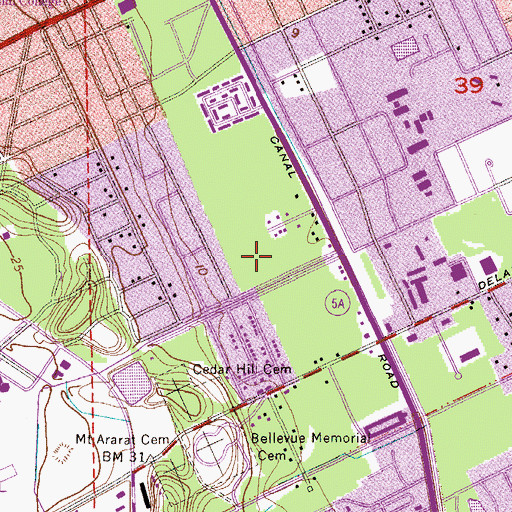 Topographic Map of Cuban Arts Museum, FL