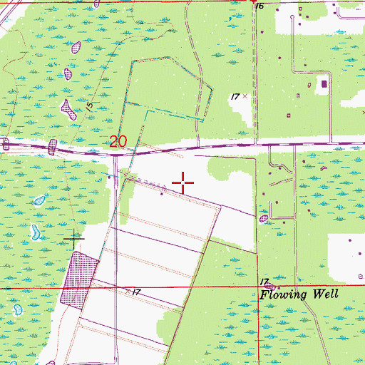 Topographic Map of Church of the Nazarene, FL