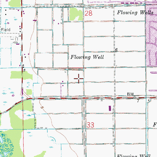 Topographic Map of Iona Hope Episcopal Church, FL