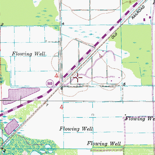 Topographic Map of Westminster Presbyterian Church, FL