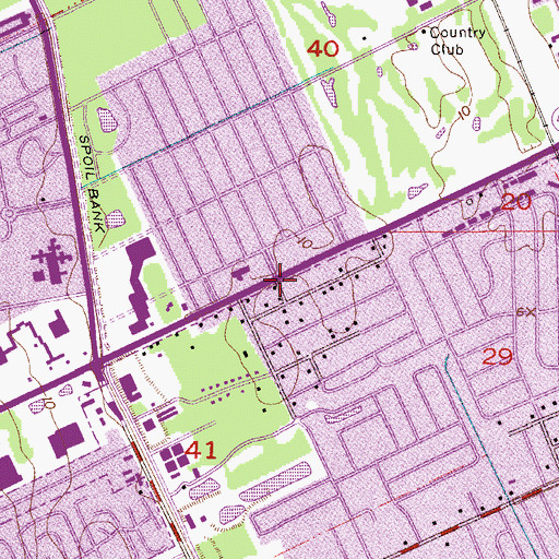 Topographic Map of Rise Above It Family Church, FL