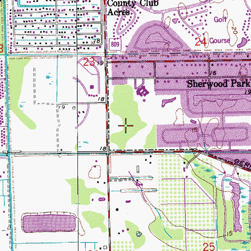 Topographic Map of Duncan Conference Center, FL