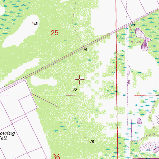 Topographic Map of Stoneybrook Community Center, FL