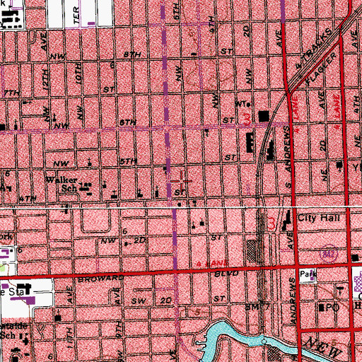 Topographic Map of Alridge Post Office, FL