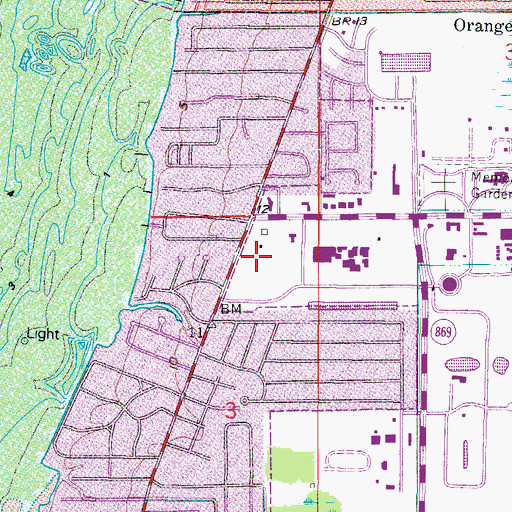 Topographic Map of Southwest Florida Historical Society, FL
