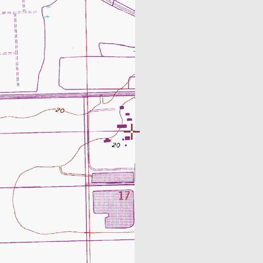 Topographic Map of Hendry Correctional Institution (historical), FL
